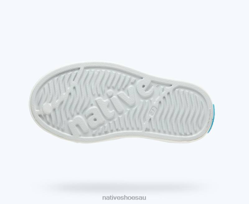 Footwear Native Shoes Jefferson Bling Disco Bling/ Shell White Kids 4DD0254