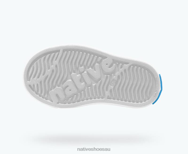 Footwear Native Shoes Jefferson Bling Metal Bling/ Shell White Kids 4DD0176