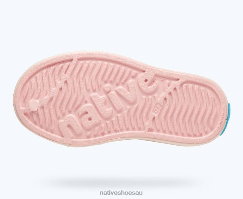 Footwear Native Shoes Jefferson Bling Rose Pink Bling/ Dust Pink Kids 4DD0157