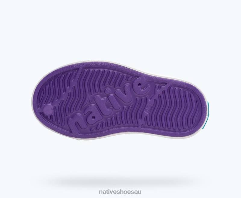 Footwear Native Shoes Jefferson Bling Saba Starfish Bling/ Shell White Kids 4DD0192
