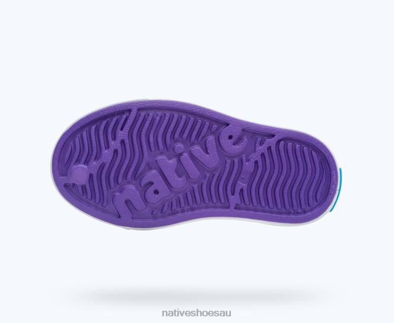 Footwear Native Shoes Jefferson Bling Starfish Bling/ Shell White Kids 4DD0142