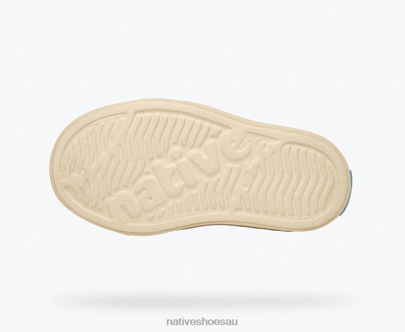 Footwear Native Shoes Jefferson Bloom Bone White/ Soy Beige/ Shell Speckles Kids 4DD0164