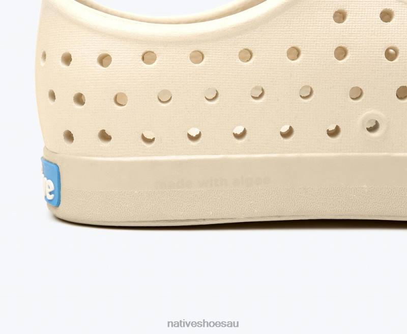 Footwear Native Shoes Jefferson Bloom Bone White/ Soy Beige/ Shell Speckles Kids 4DD0164