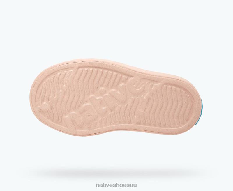 Footwear Native Shoes Jefferson Bloom Chameleon Pink/ Shell Speckles Kids 4DD0218