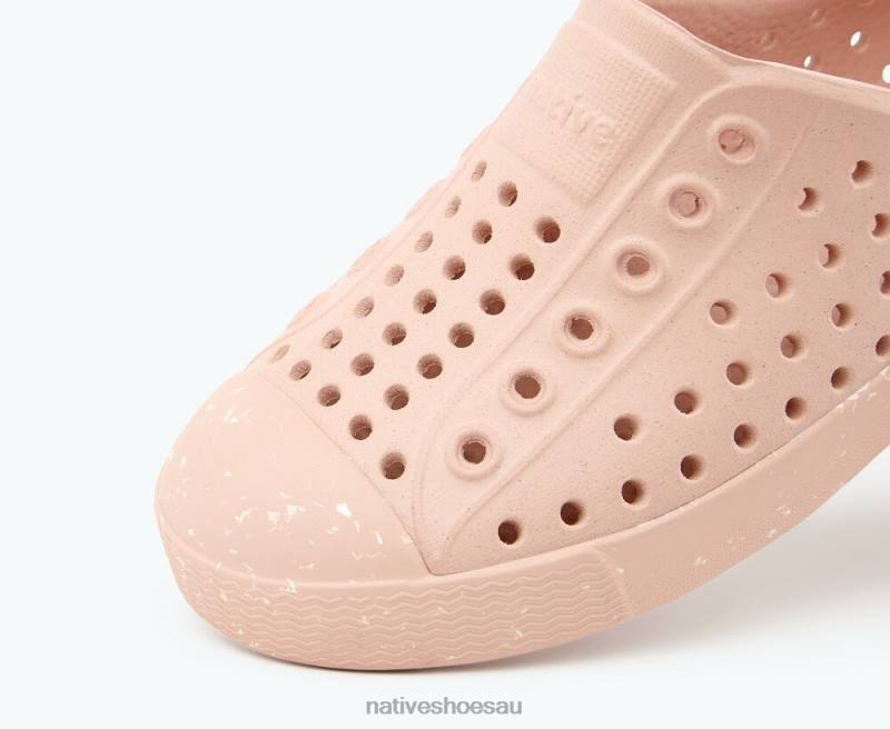 Footwear Native Shoes Jefferson Bloom Chameleon Pink/ Shell Speckles Kids 4DD0218