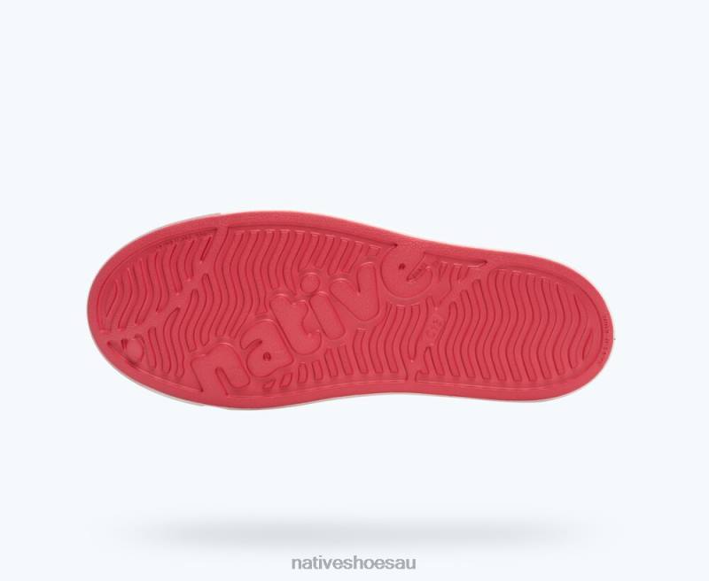 Footwear Native Shoes Jefferson Clog Sugarlite Dazzle Pink/ Shell White Kids 4DD0122