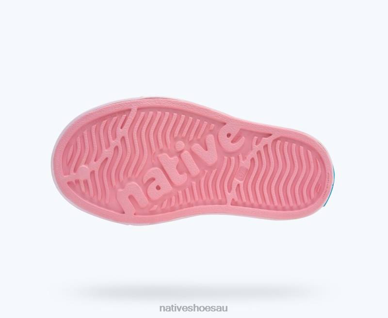 Footwear Native Shoes Jefferson Juniper Bling Princess Bling/ Milk Pink Kids 4DD0233