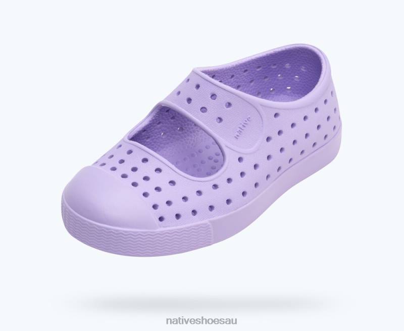 Footwear Native Shoes Jefferson Juniper Healing Purple/ Taro Purple Kids 4DD0255