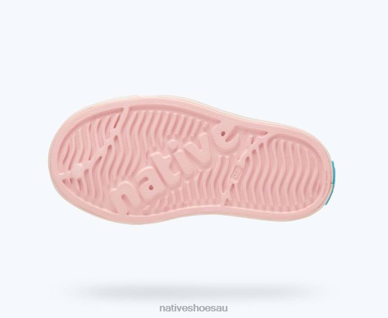 Footwear Native Shoes Jefferson Juniper Rose Pink/ Dust Pink Kids 4DD0214