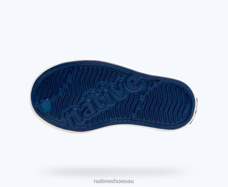 Footwear Native Shoes Jefferson Star Wars Print Starry Blue/ Shell White/ Millennium Falcon AOP Kids 4DD0245