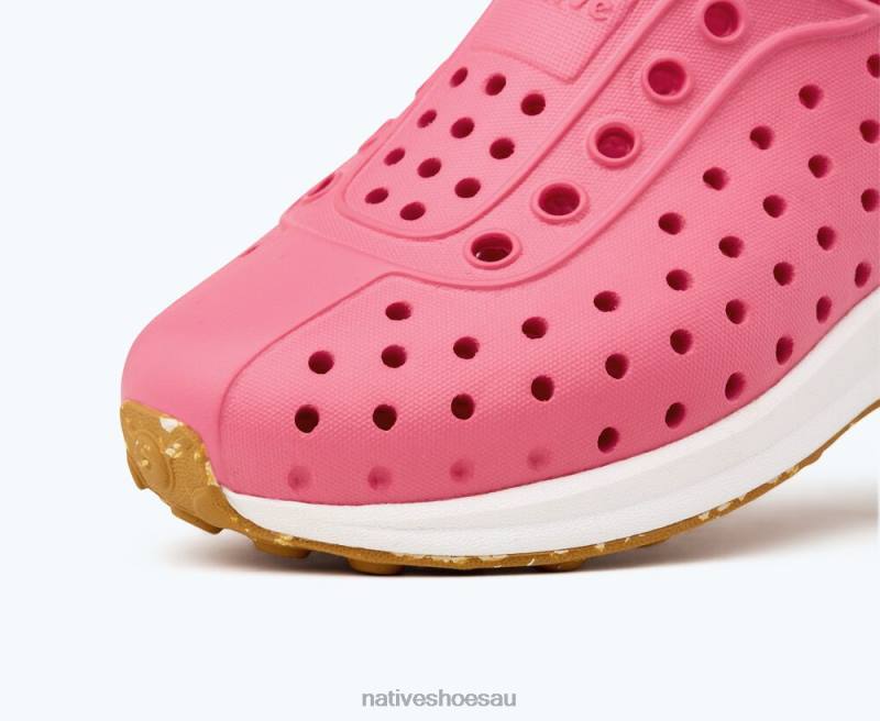 Footwear Native Shoes Robbie Sugarlite Hollywood Pink/ Shell White/ Mash Speckle Rubber Kids 4DD0181