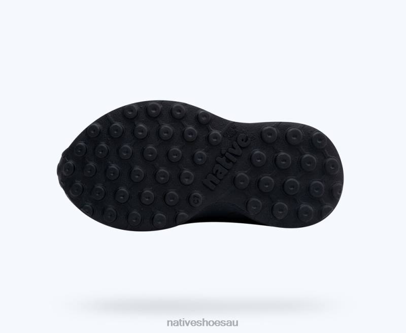 Footwear Native Shoes Robbie Sugarlite Jiffy Black/ Jiffy Speckle Rubber Kids 4DD0174