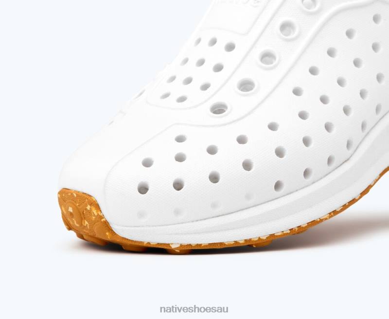 Footwear Native Shoes Robbie Sugarlite Shell White/ Mash Speckle Rubber Kids 4DD0183