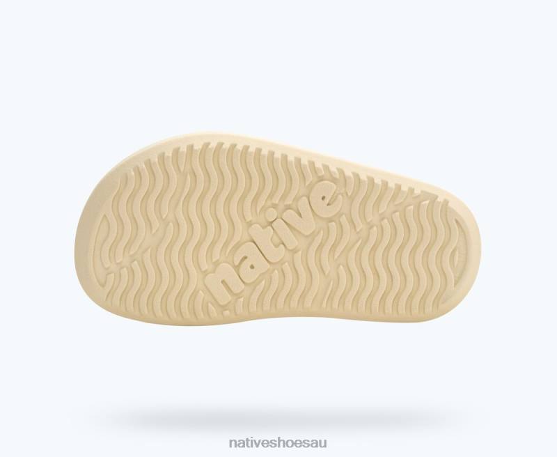 Footwear Native Shoes Charley Sugarlite Block Dazzle Morning/ Papaya Orange/ Bone White Kids 4DD084