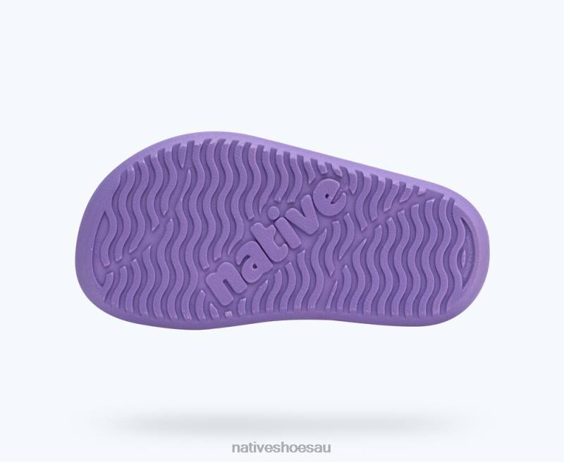 Footwear Native Shoes Charley Sugarlite Hologram Healing Hologram/ Healing Purple Kids 4DD0112
