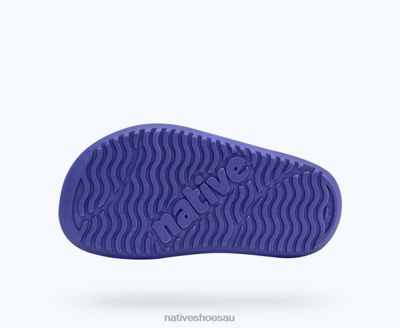 Footwear Native Shoes Frankie Sugarlite Dazzle Pink/ Healing Purple/ Haze Purple/ Morning Winterberry Strap Kids 4DD0107