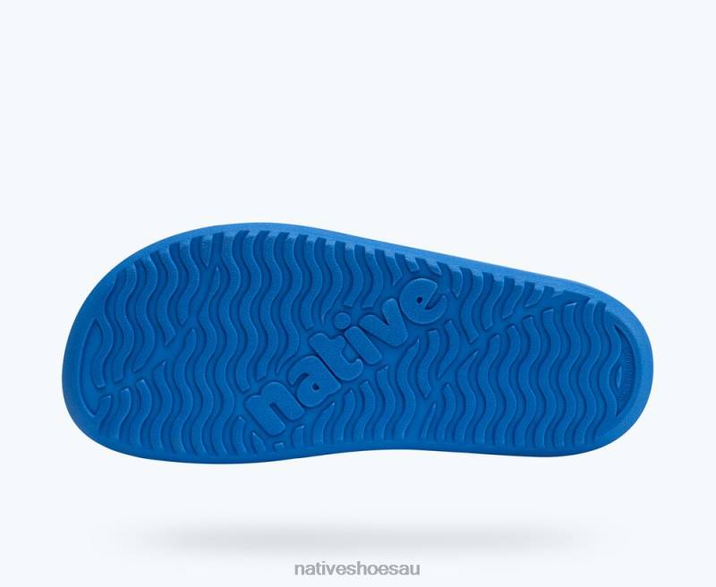 Footwear Native Shoes Frankie Sugarlite Junior Resting Blue/ Regatta Blue Kids 4DD089