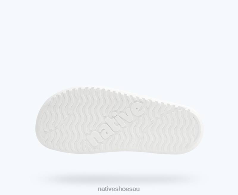 Footwear Native Shoes Frankie Sugarlite Junior Shell White/ Jiffy Black Kids 4DD088