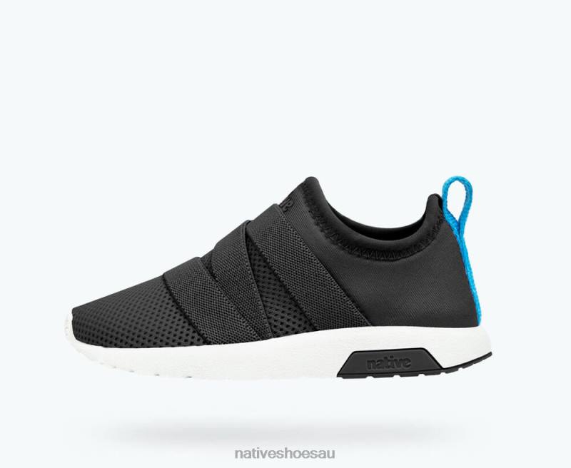 Footwear Native Shoes Phoenix Jiffy Black/ Shell White Kids 4DD0204