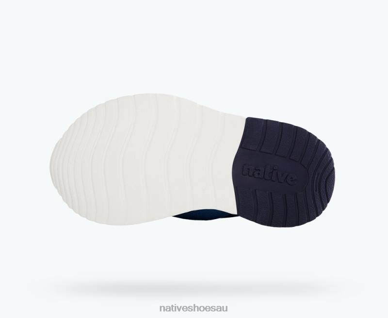 Footwear Native Shoes Phoenix Regatta Blue/ Victoria Blue/ Shell White Kids 4DD0252