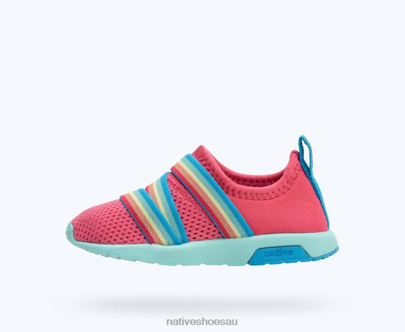 Footwear Native Shoes Phoenix Sugarlite Dazzle Pink/ Hydrangea Blue/ Maria Blue Kids 4DD0193