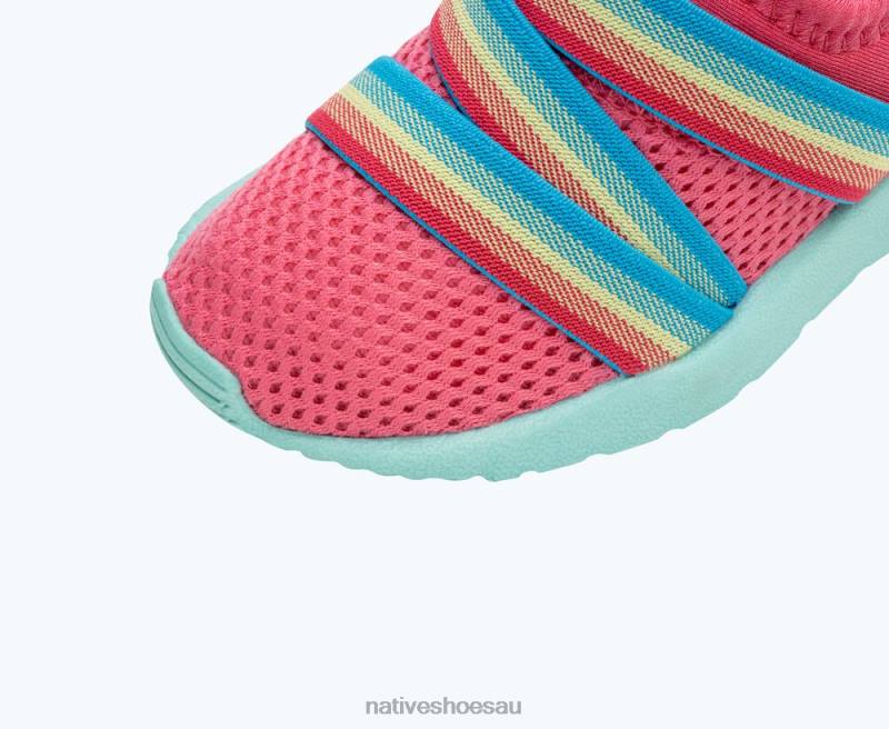 Footwear Native Shoes Phoenix Sugarlite Dazzle Pink/ Hydrangea Blue/ Maria Blue Kids 4DD0193