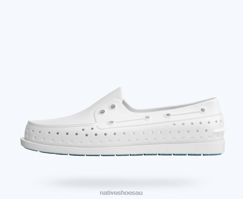 Footwear Native Shoes Howard Sugarlite Shell White/ Surfer Speckle Rubber Men 4DD042
