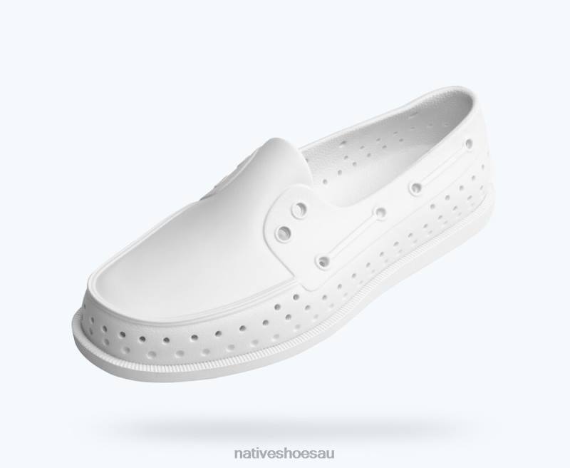 Footwear Native Shoes Howard Sugarlite Shell White/ Surfer Speckle Rubber Men 4DD042