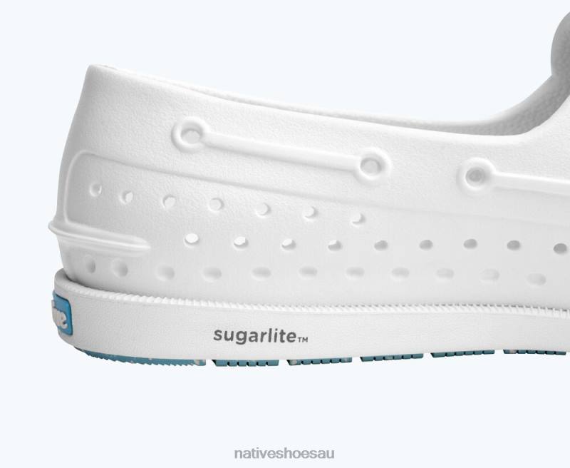 Footwear Native Shoes Howard Sugarlite Shell White/ Surfer Speckle Rubber Men 4DD042