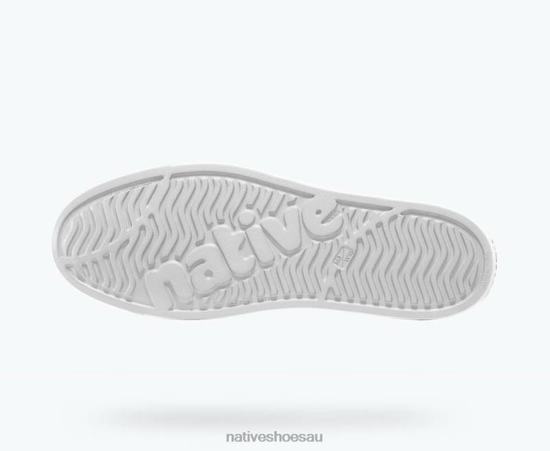 Footwear Native Shoes Jefferson Bling Metal Bling/ Shell White Men 4DD050