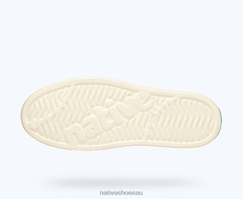 Footwear Native Shoes Jefferson Block Bone White/ Soy Beige/ Folio Mountain Block Men 4DD066