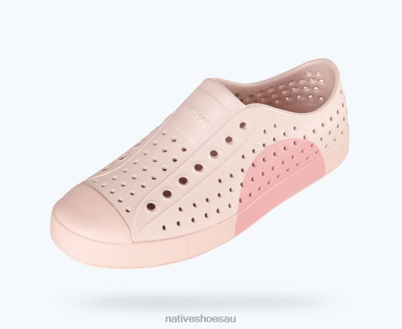 Footwear Native Shoes Jefferson Block Dust Pink/ Rose Circle Men 4DD059