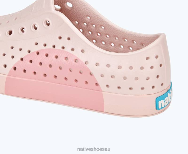 Footwear Native Shoes Jefferson Block Dust Pink/ Rose Circle Men 4DD059