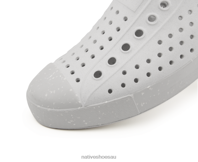 Footwear Native Shoes Jefferson Bloom Mist Grey/ Shell Speckles Men 4DD017