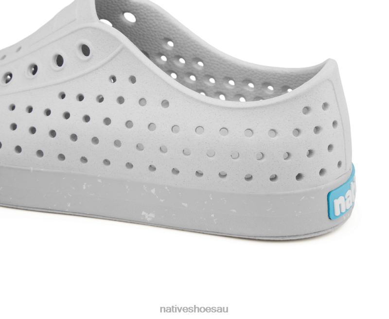 Footwear Native Shoes Jefferson Bloom Mist Grey/ Shell Speckles Men 4DD017