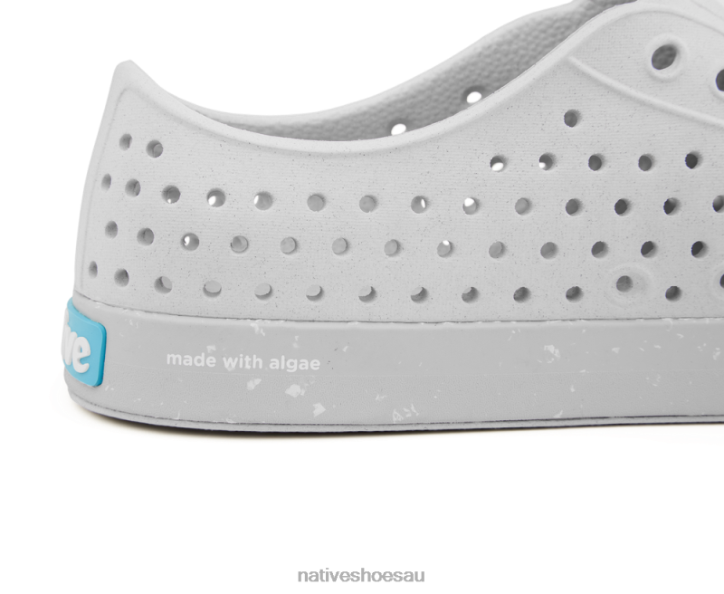Footwear Native Shoes Jefferson Bloom Mist Grey/ Shell Speckles Men 4DD017