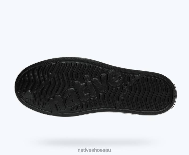 Footwear Native Shoes Jefferson Disney Print Jiffy Black/ Shell White/ Mickey Doodle All Over Print Men 4DD068