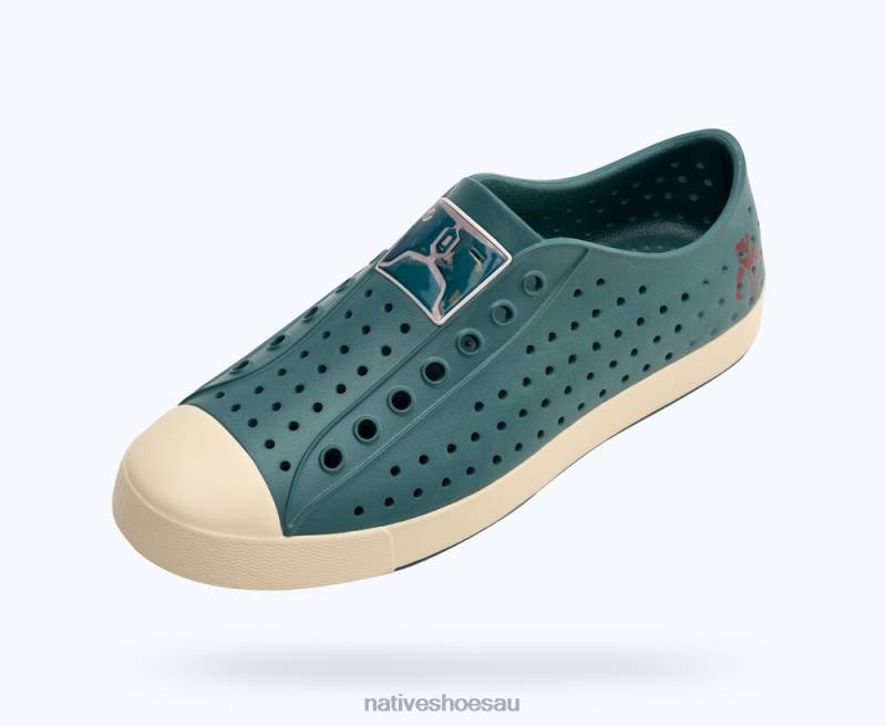 Footwear Native Shoes Jefferson Star Wars Print Bounty Green/ Bone White/ Boba Fett Men 4DD029