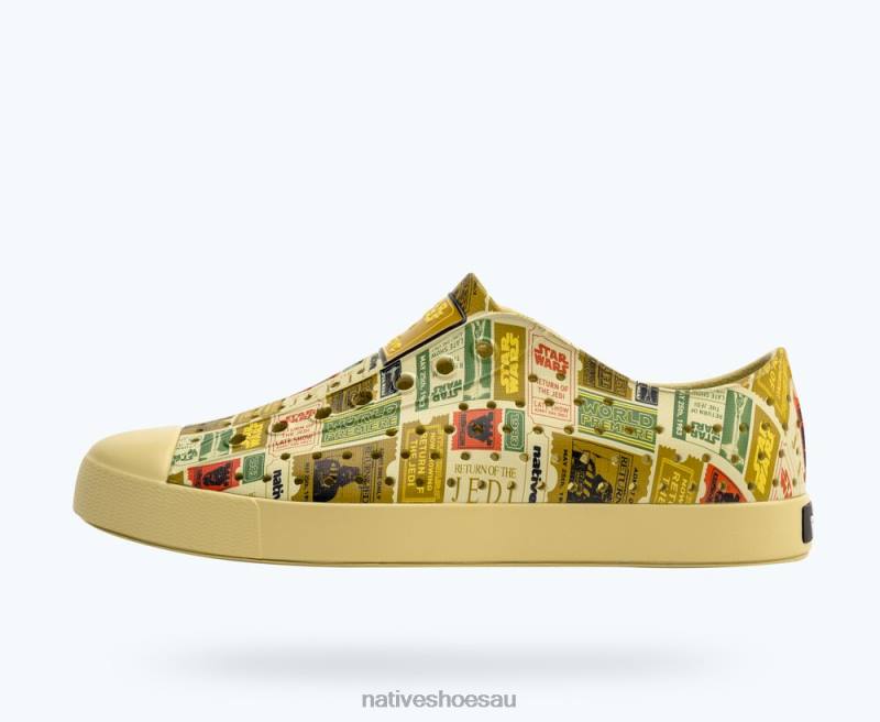 Footwear Native Shoes Jefferson Star Wars Print Dry Beige/ Return Of The Jedi AOP Men 4DD027