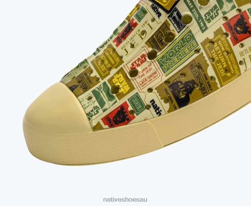 Footwear Native Shoes Jefferson Star Wars Print Dry Beige/ Return Of The Jedi AOP Men 4DD027
