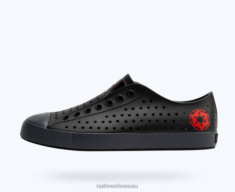 Footwear Native Shoes Jefferson Star Wars Print Jiffy Black/ Gravity Grey/ Darth Vader Men 4DD026