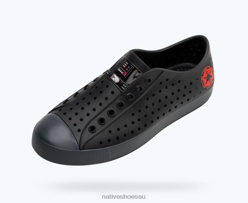 Footwear Native Shoes Jefferson Star Wars Print Jiffy Black/ Gravity Grey/ Darth Vader Men 4DD026