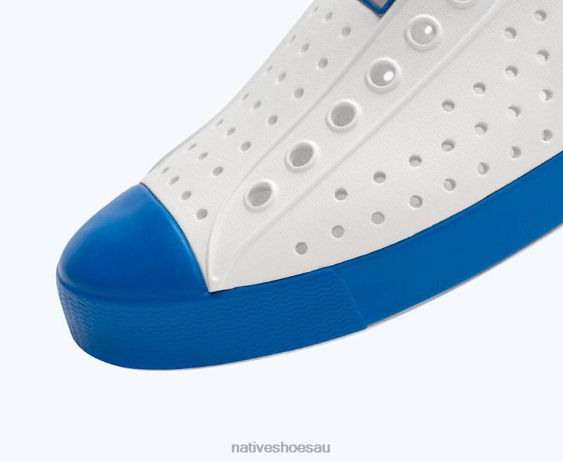 Footwear Native Shoes Jefferson Star Wars Print Shell White/ Beep Blue/ R2-D2 Men 4DD054