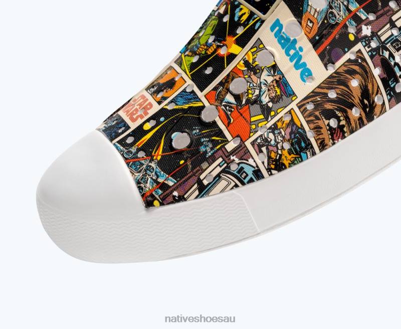 Footwear Native Shoes Jefferson Star Wars Print Shell White/ Comic Multi AOP Men 4DD028