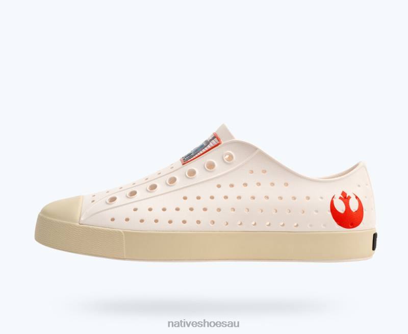Footwear Native Shoes Jefferson Star Wars Print Whisper White/ Bone White/ X-Wing Pilot Men 4DD060