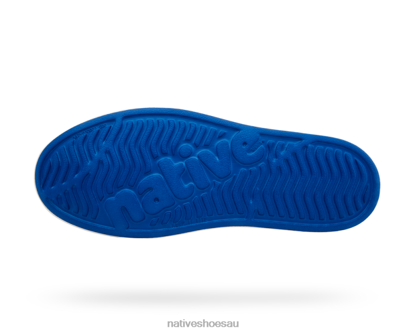Footwear Native Shoes Jefferson Victoria Blue/Shell White Men 4DD045