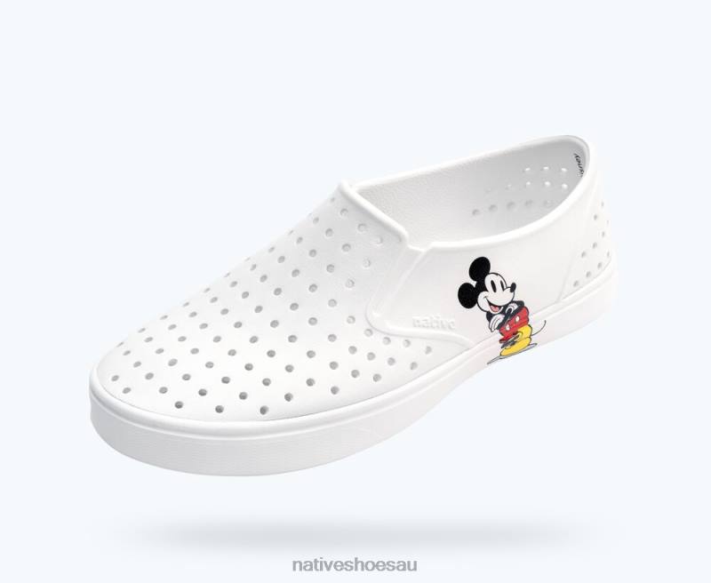Footwear Native Shoes Miles Disney Print Shell White/ Standing Mickey Men 4DD072