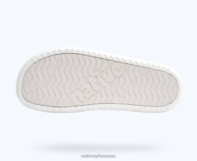 Footwear Native Shoes Frankie Sugarlite Shell White/ Jiffy Black Men 4DD01
