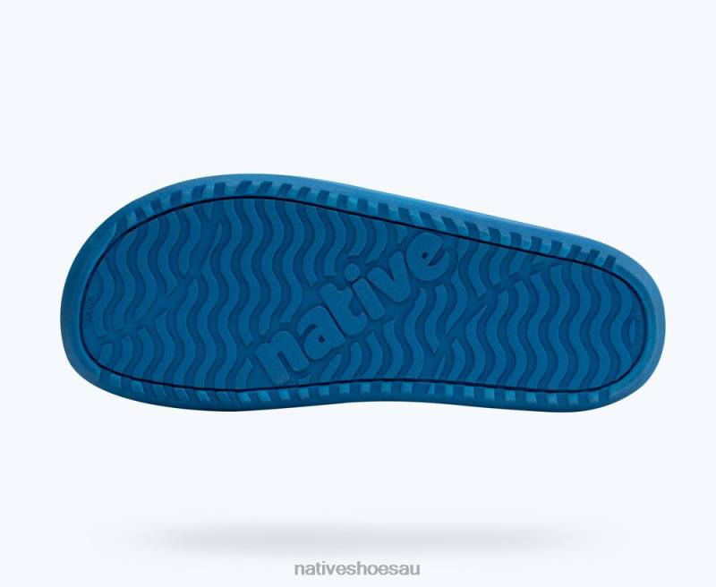 Footwear Native Shoes Frankie Sugarlite Sky Blue/ Vallarta Blue/ Princess Gone Bananas Straps Men 4DD011