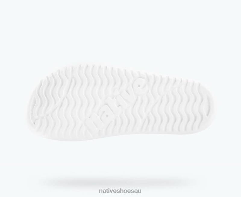 Footwear Native Shoes Spencer LX Shell White/ Jiffy Black Men 4DD06